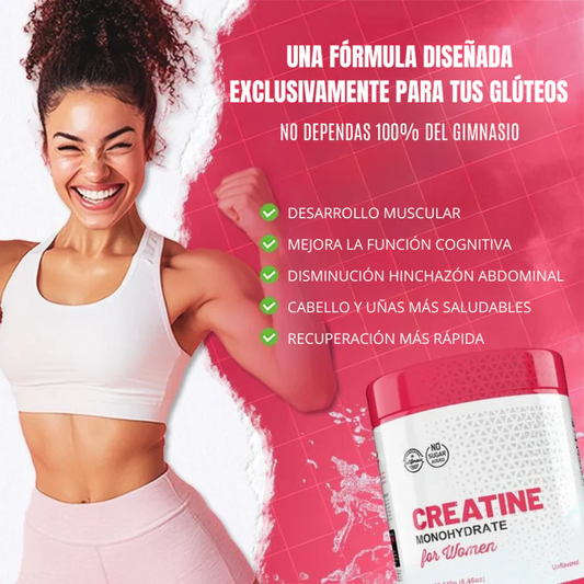 CREATINA FEMME POWER ™ |    "Resultados que Empoderan"