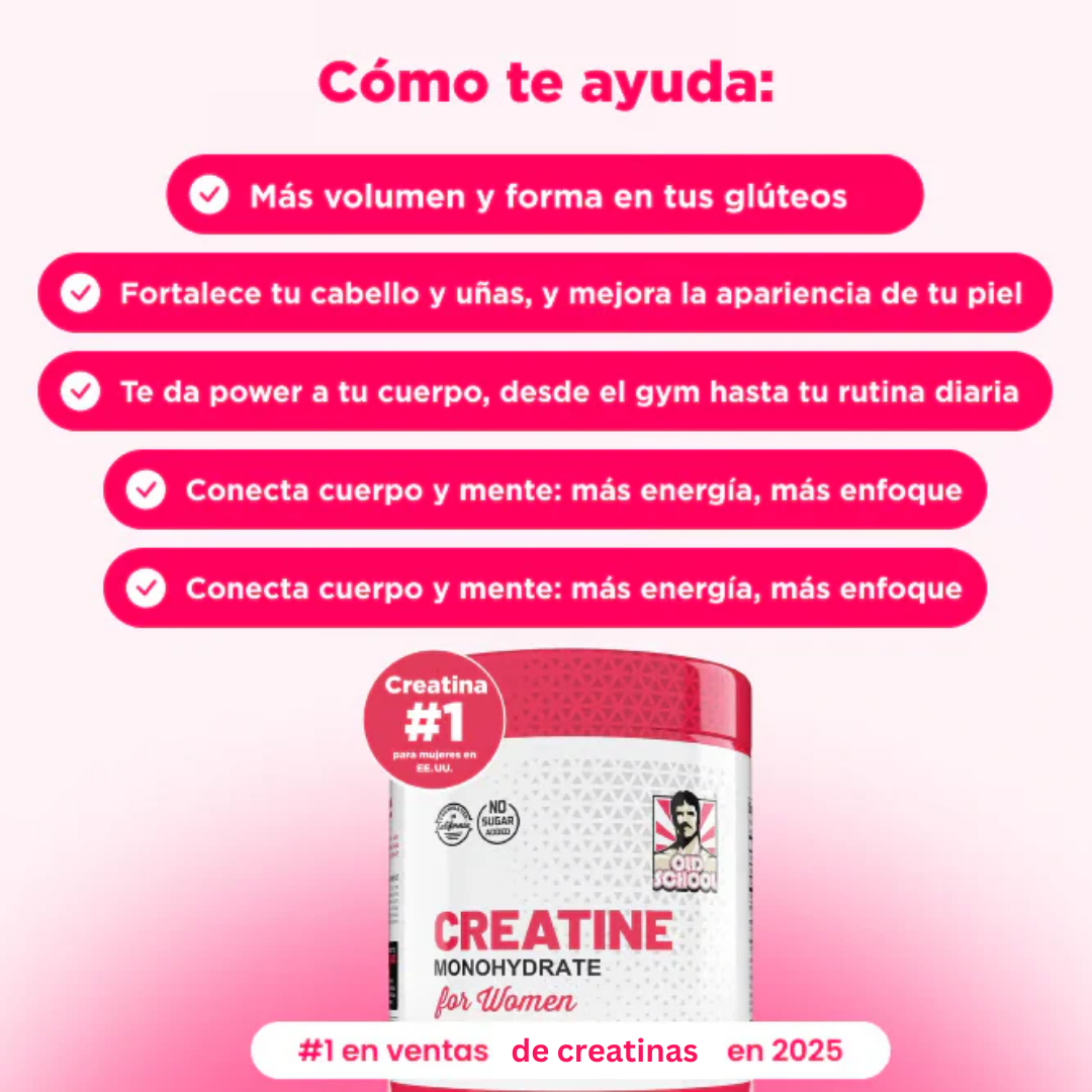 CREATINA FEMME POWER ™ |    "Resultados que Empoderan"