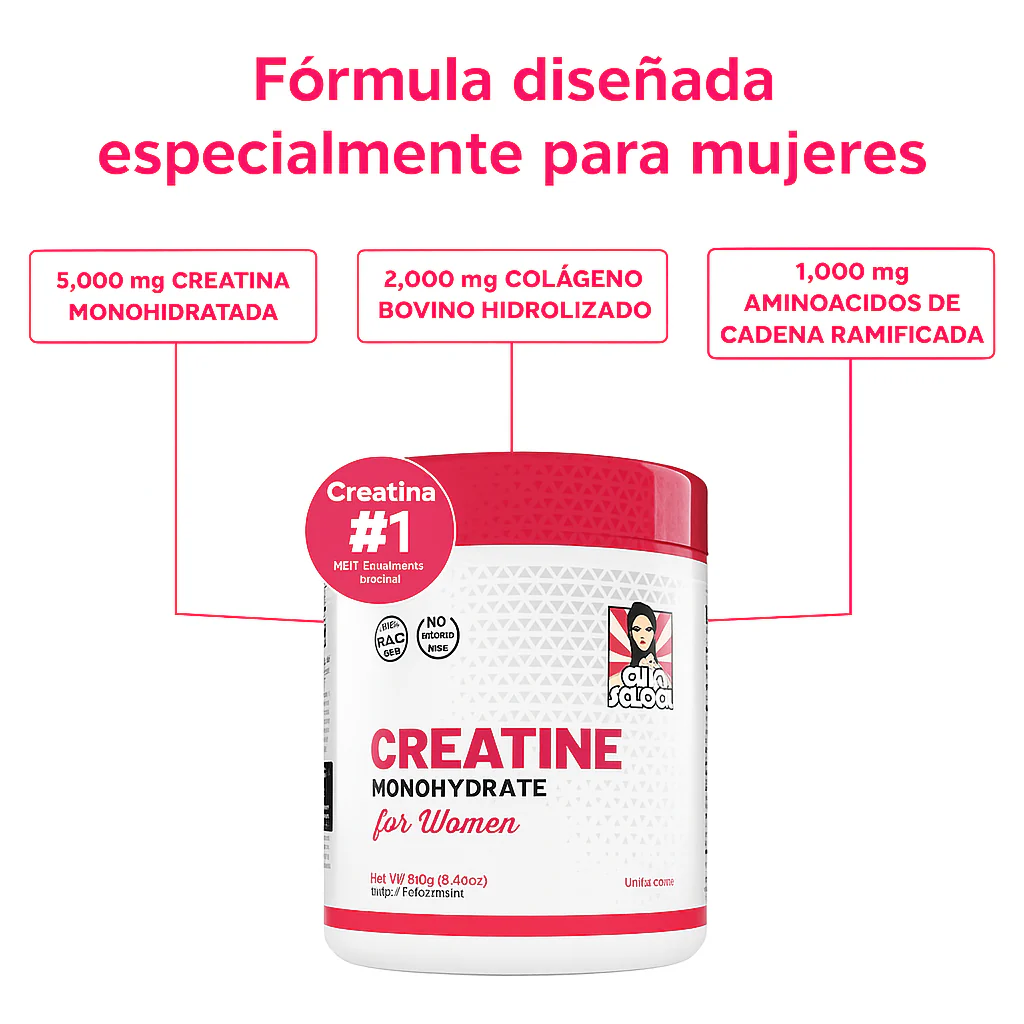CREATINA FEMME POWER ™ |    "Resultados que Empoderan"