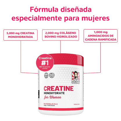 CREATINA FEMME POWER ™ |    "Resultados que Empoderan"